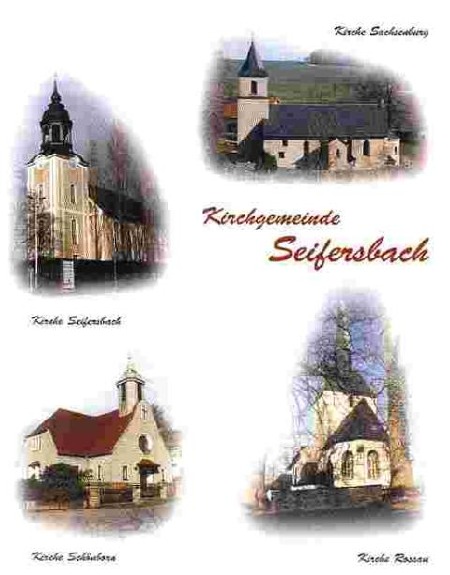 Kirchen der Kirchgemeinde Seifersbach